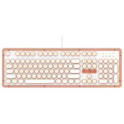 Azio Teclado Mecánico Clásico Retro