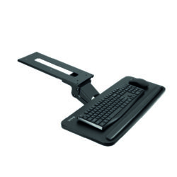 VIVO Bandeja de plataforma ajustable para teclado y mouse